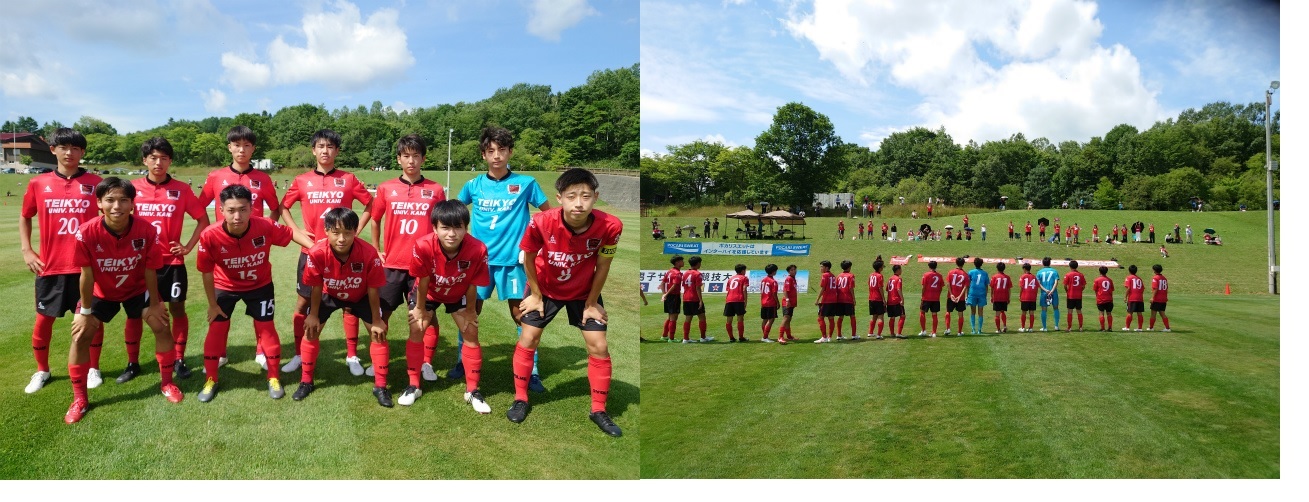 男子サッカー部「全国高校総体（インターハイ）」１回戦に勝利